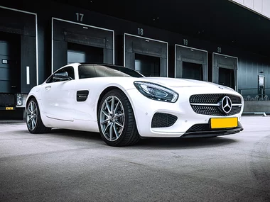 15 minuten cruisen in een Mercedes AMG GT voor 1 persoon