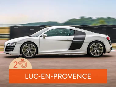 Stage de pilotage en Audi R8 V10 sur le circuit de Le Luc