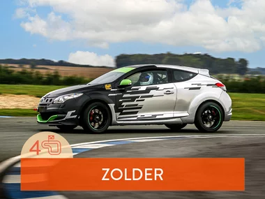 4 rondes meerijden in een Renault Megane RS III in Zolder