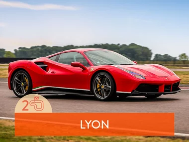 Stage de pilotage en Ferrari 488 GTB sur le circuit de Saint-Laurent-de-Mure