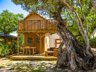 Escapada en cabaña en Camping Orangeraie en Costa Azahar