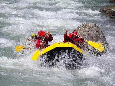 Discesa Rafting Power in Val di Sole