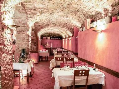 Menú degustación para 2 personas en Les Voltes de Sant Sebastià, Barcelona