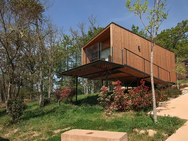 Cabanas Mirador Cachamuina: 1 noche en cabaña con bañera de hidromasaje y actividad a elegir