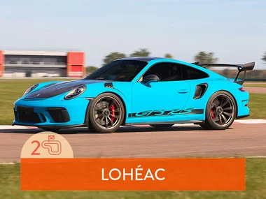 Stage de pilotage en Porsche 991 GT3 RS sur le circuit de Lohéac