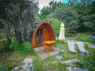 3 jours insolites en pod avec accès au spa en Ardèche