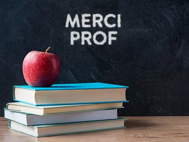 Merci, professeur !