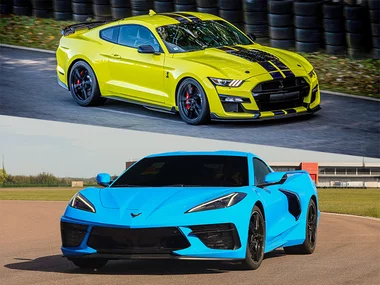Stage de pilotage multivolant en Chevrolet Corvette C8 et Ford Mustang Shelby GT500 sur le circuit de Croix-en-Ternois