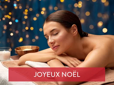 Coffret cadeau de Noël bien-être : 1 massage ou soin du visage pour 1 personne