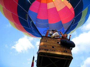 Spectaculaire ballonvaart in België