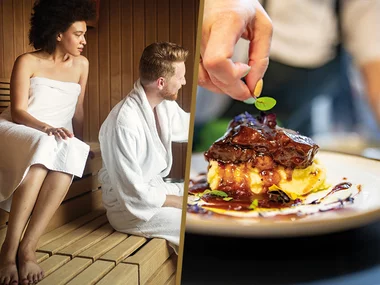 Moment de bien-être en duo avec souper gastronomique