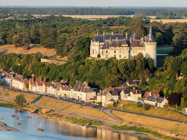 Vol en montgolfière au-dessus du Château de Chaumont-sur-Loire