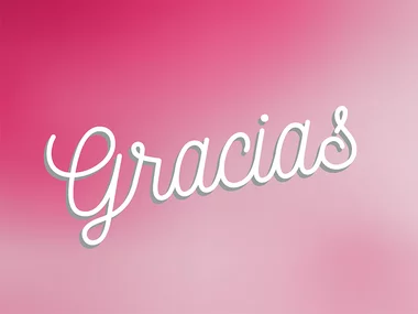 Tarjeta regalo de agradecimiento