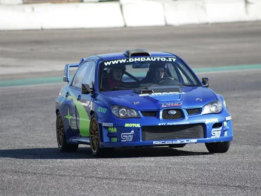2 giri alla guida di una Subaru Rally sul Circuito Castelletto di Branduzzo