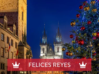 Escapada de 2 noches a Praga, ¡felices Reyes!