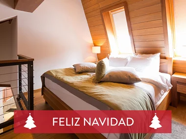 1 noche con cena y spa para 2 personas, ¡feliz Navidad!