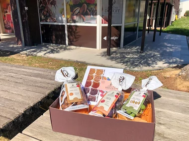 Coffret de douceurs et chocolats