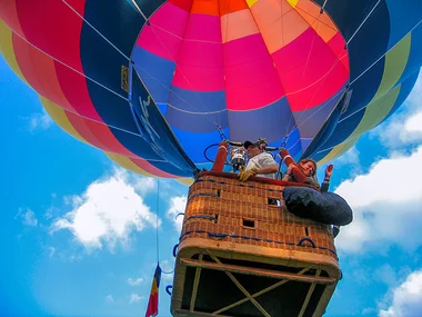 Ballonvaart over Durbuy
