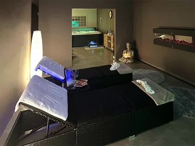 1h de sauna privé avec verre de bulles pour 2 personnes près de Waterloo