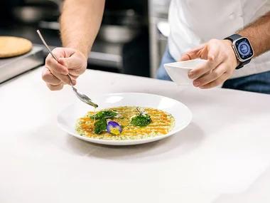 Souper romantique aux chandelles au restaurant Vali' à Campione
