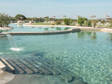 Accesso alle Terme di Vulci nel Lazio