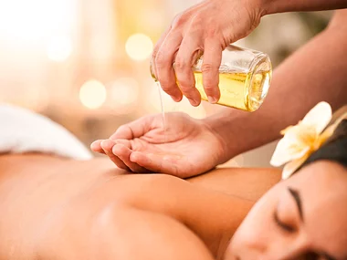Velvære-parentes med massage