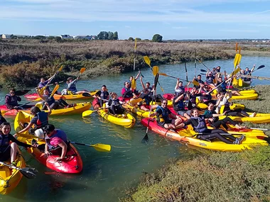 Balade en canoë-kayak près de Vannes