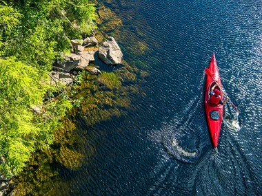 Kajak-sightseeing i Malmøs kanaler