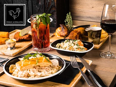 Poule & Poulette : savoureux repas pour 2 personnes