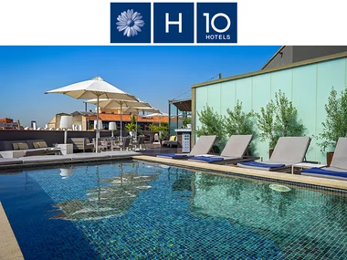 H10 Casanova 4 estrellas en Barcelona: 1 noche con desayuno y cóctel