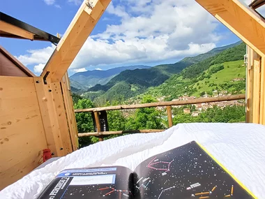 Insolito soggiorno in una StarsBox in Lombardia