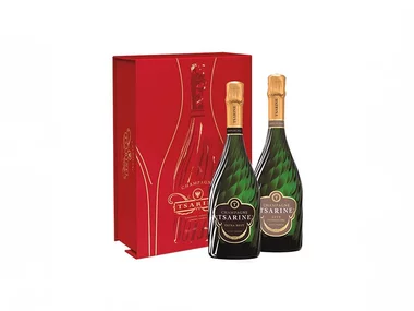 Coffret de 2 bouteilles de champagne