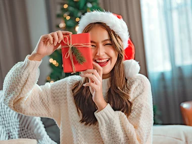 Cadeaukaart voor haar fijne kerst