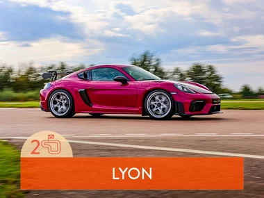 Stage de pilotage en Porsche 718 Cayman GT4 RS sur le circuit de Saint-Laurent-de-Mure