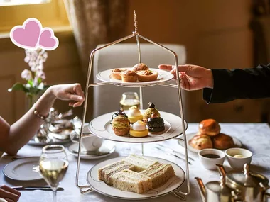 Romantische high tea