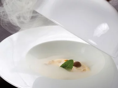 Dinner der Spitzenklasse im preisgekröten Restaurant Nectari in Barcelona für 2