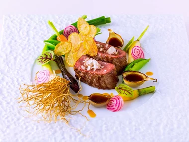 Menù gourmet al ristorante Mon Plaisir in Francia