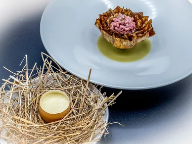 Raffinato menù di mare o di terra presso il famoso Ristorante Aquadulcis nel Vallo della Lucania