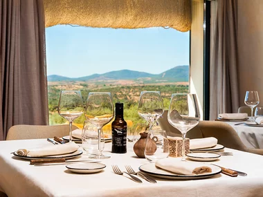 Restaurante Habitat Cigüeña Negra, Cáceres: menú degustación para 2 personas