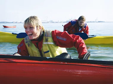 WaterWater kajaktur i telt i Mörrumsån med OutdoorPlay for 1