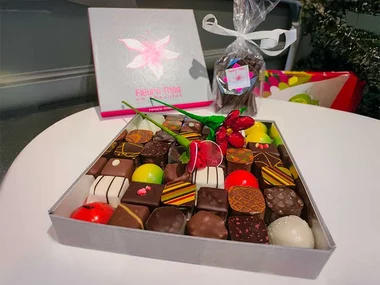 Assortiment de chocolats à savourer à domicile