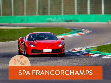 Stage de pilotage : 1 tour sur le circuit de Spa-Francorchamps en Ferrari F488 GTB
