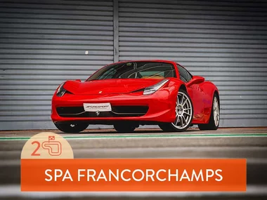 Stage de pilotage : 2 tours sur le circuit de Spa-Francorchamps en Ferrari F458 Italia