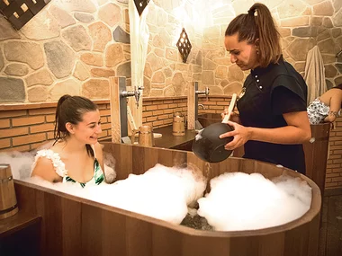 Beer Spa Zahara: circuito spa de 1h