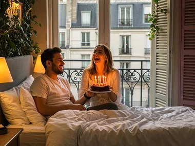 Cumpleaños para viajeros con 1 noche por Europa