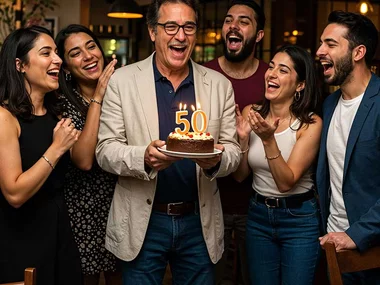 Joyeux anniversaire ! Pour les 50 ans d'un homme