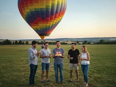 Anniversaire sensationnel dans les airs pour 1 personne