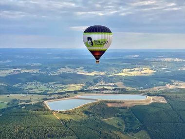 De Ardennen van boven: ballonvaart met champagne