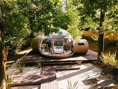 Glamping romantico in Abruzzo: 1 notte in Bubble Room con colazione in camera