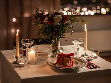 Natale a due: 1 notte con cena a lume di candela